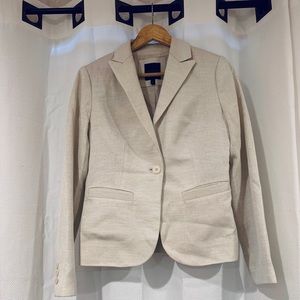 Cream tweed pants suit by The Limited